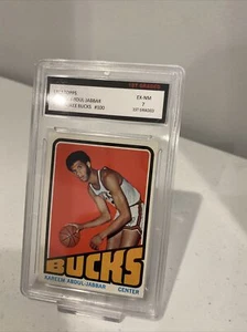 1972 Topps Kareem Abdul Jabbar Graded  7 - Picture 1 of 4