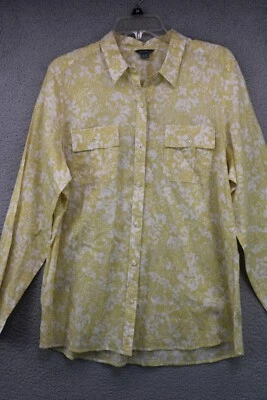 Eddie Bauer Mujer Abotonada Mangas Largas con Pestaña Enrollable-Talla XL Foto 1 de 4