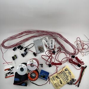 MODEL RAILWAY JOB LOT OF ELECTRICAL PARTS WIRING & MORE UNTESTED