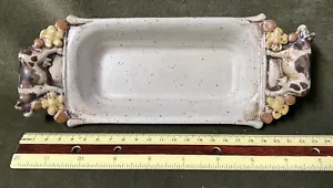 Cow Butter Dish - Artisan Stoneware Colors - Analuna - 1980 - Picture 1 of 3