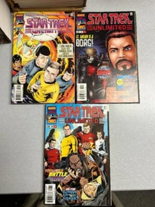 Juego completo Star Trek Unlimited #1-#10 Marvel 1996 en estado bastante bueno/casi nuevo FZ - Imagen 1 de 1