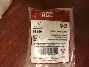 (5) Beam Clamps 1/4-20 96560 - Picture 1 of 2