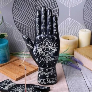 Hamsa Mano de Fátima Dios Quiromancia Estilo Mal de Ojo Estatua 8.75" por Némesis Now - Imagen 1 de 5