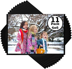 Iconikal Magnetische Fotohüllen für 4x6 Bilder - 11er Set - Einfaches Einschieben - Bild 1 von 12