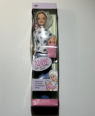 Medline Nurse Doll Abby Labor & Delivery Nurse w/Baby 2012 -New in Damaged Box - Image 1 of 4