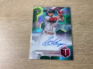 2023 Bowman's Best Edouard Julien Refractor Rookie Auto Best of '23 #B23-EJ MIN - Picture 1 of 2