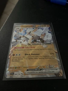 Garganacl EX 089/142 - Double Rare - Pokemon Stellar Crown NM - Picture 1 of 4
