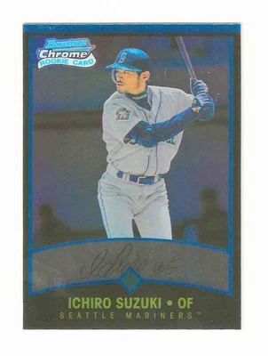 ICHIRO SUZUKI  2011 BOWMAN CHROME ROOKIE REPRINT #351 - MARINERS - NM-MINT - Imagem 1 de 2