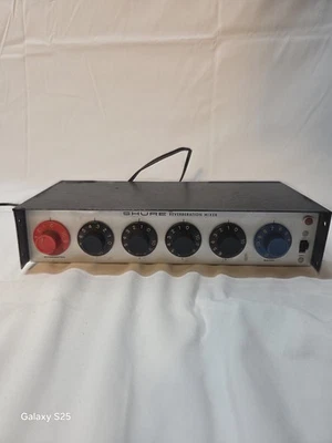 Unidad de reverberación de resorte mezcladora de 4 canales Shure PE70RM de colección Foto 1 de 4