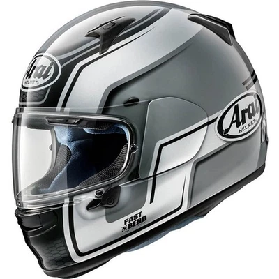 Arai Regent-X Bend Full Face Helmet | Grey/White/Black | Sz XXL - Image 1 of 4