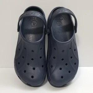 Crocs Ralen Clogs Unisex Navy Blue Rubber Slip-On Straps Casual 10 Men/12 Women - Picture 1 of 13
