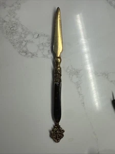 antique letter opener brass - Picture 1 of 9