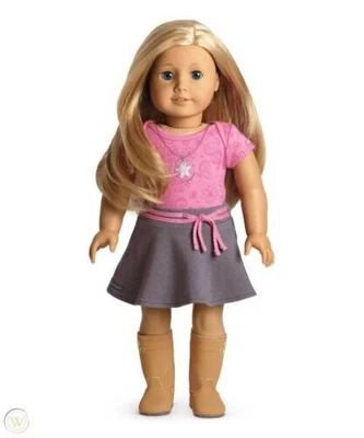 Muñeca American Girl Truly Me 27 cabello rubio ojos azul oscuro piel clara - NUEVA Foto 1 de 2