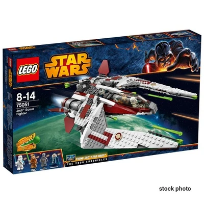 LEGO Star Wars: Jedi Scout Fighter (75051) - Incomplete - No Minifigures, Box,.. - Image 1 of 4