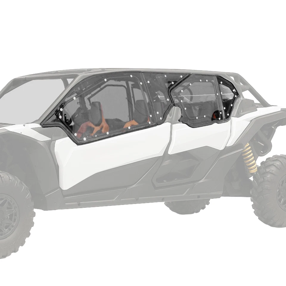 Hard Upper Doors Cab Enclosure For Can-Am Maverick X3 Max X DS Turbo 2017-up - Image 1 of 4