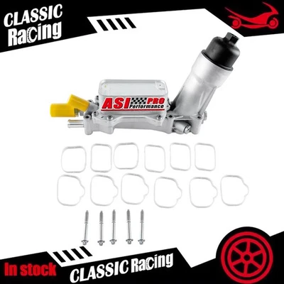 Aluminum Engine Oil Filter Housing Fit 11-2016 Jeep Dodge Chrysler Ram 3.6L V6 — 第 1/4 张图片