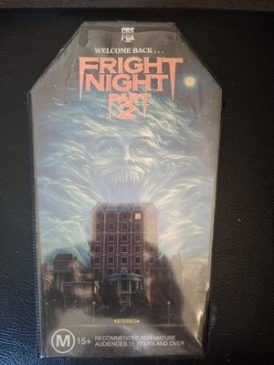 Fright Night Part 2 VHS Horror Rare Grail Coffin Case - image 1 of 4
