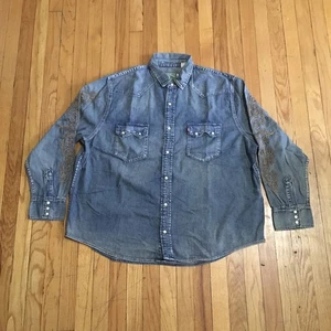 Camisa vaquera Levis X Denim Tears Western Stitch talla XL - Imagen 1 de 8