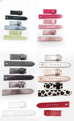 Correa de reloj de cuero genuino Fendi Orologi 3800G colores/patrones variados 20 mm Foto 1 de 2