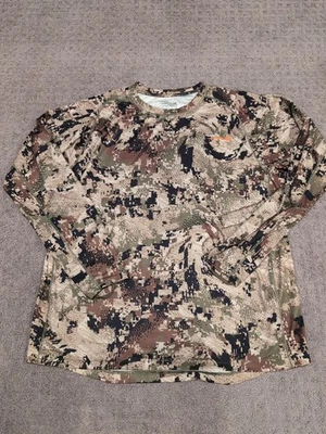 Sitka Core Lightweight Crew LS 2XL Subalpine Excellent! - Image 1 of 4