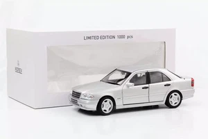 MERCEDES C36 AMG (W202) Silver 1993 1/18 NOREV 183380 - Picture 1 of 5
