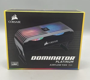 CORSAIR DOMINATOR Platinum Airflow RGB LED Memory Fan (CMDAF2) - Sealed - Afbeelding 1 van 6