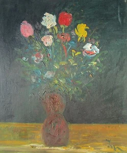 NATURA MORTA-vaso di fiori-1950 circa. - Imagen 1 de 1