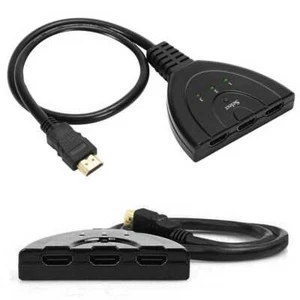 Selecteur automatique Auto Switch Switcher 3 Port HDTV Hub Commutateur HDTV 1080 - Afbeelding 1 van 4