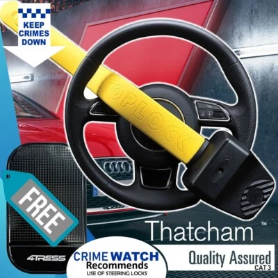 Car Steering Wheel Lock For Audi 4x4 Pro ELITE Premium Security Stoplock. +M