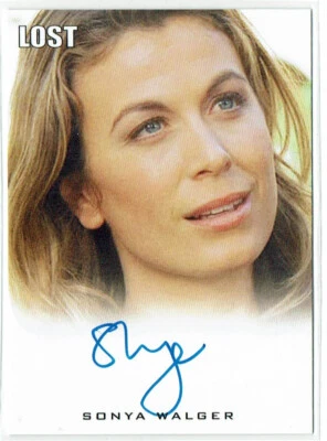 Lost Archives 2010 Auto Autograph Card Sonya Walger as Penny Widmore - Image 1 of 2