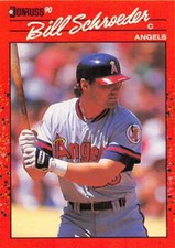 1990 Donruss #567 Bill Schroeder NM-MT Angels