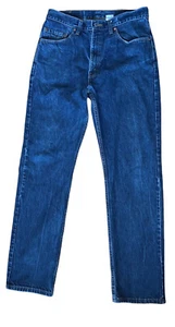 Vintage 80er Levi's Jeans USA 505-0216 34 X33 hervorragender Zustand dunkle Waschung - Bild 1 von 6