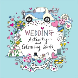 Wedding Activity and Colouring Book by Rachel Ellen Designs - Picture 1 of 3