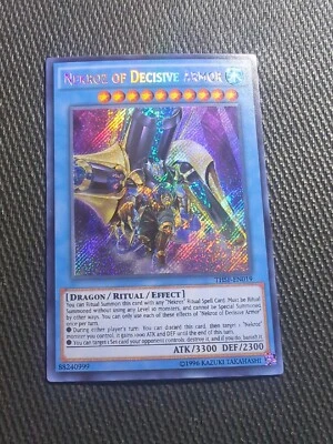 Yu-Gi-Oh! TCG Nekroz of Decisive Armor The Secret Forces THSF-EN019 Unlimited S… - Image 1 of 2