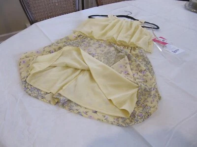 NWT Amy Byer Girls Dressy Summer Dress Sz 16 w/Necklace -Special Occasion-Church - Image 1 of 4