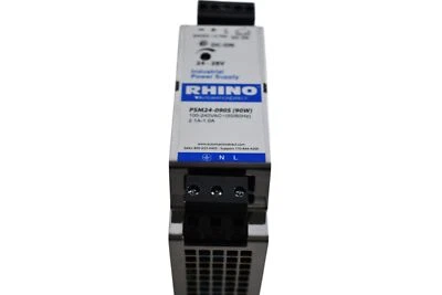 Rhino PSM24-090S 90W Industrial Power Supply 100-240 VAC  - Image 1 of 4
