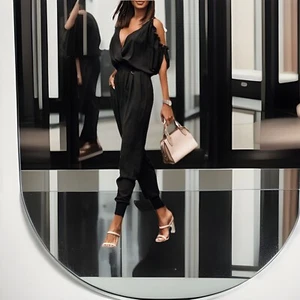 Dokotoo Jumpsuit for Womens Dressy Casual 2024 1Pc Romper Cold Shoulder Outfits - Picture 1 of 20