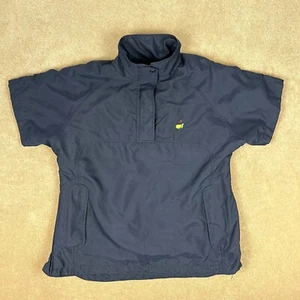 Sunderland Of Scotland Shirt Mens Medium Black Windbreaker The Masters Pullover - Picture 1 of 19