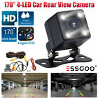 Produktbild - ESSGOO  170 ° Rückfahrkamera Weitwinkel HD Wasserdicht Nachtsicht CCD Für Auto