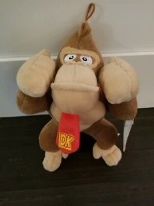 DK Donkey Kong 10" Plush Doll Stuffed Toy Official Licensed Nintendo Super Mario - Picture 1 of 8