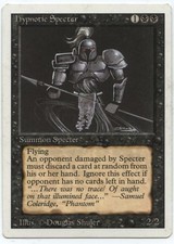 Revised ** 4x Hypnotic Specter x4 ** Mtg Magic (MP)