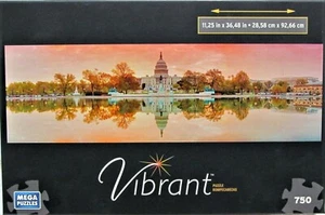 United States Capitol Building 750 Pcs. Mega Puzzle Jigsaw Puzzle by Vibrant - Picture 1 of 2
