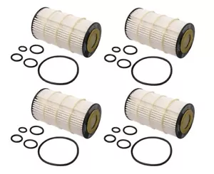Set of 4 Oil Filter Kit (Polyester Filter) HENGST for Dodge Sprinter 2500, 3500 - Picture 1 of 1