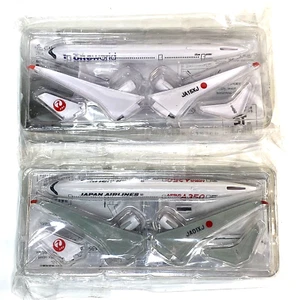 Lot 2 JAL 1:500 Japan Airlines Airbus Toy A350 Model JA01XJ Oneworld JA15XJ Set - Picture 1 of 24