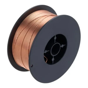 Gas Shielded Solid Carbon Steel Welding Wire Low Carbon Steel Welding Wire Roll, - Picture 1 of 12
