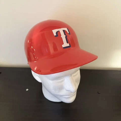 1970'S Vintage Texas Rangers Original Style Relic Souvenir Batting Helmet Laich Cover