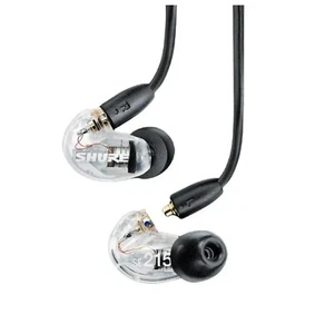 Shure SE215 Detachable Professional Sound Isolating In-Ear earphone - Clear - Picture 1 of 4