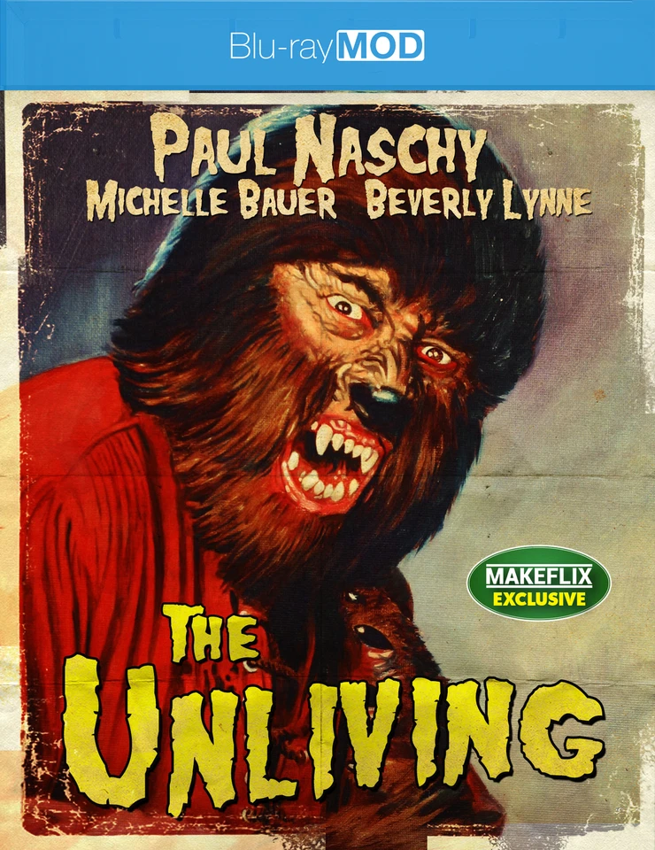 THE UNLIVING (2004) - Final Paul Naschy werewolf movie sexy Michelle Bauer - Image 1 of 2