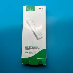 Selore & S-Global USB C Hub Mac Ready USB 3.1 ThunderBolt New Open Box - Picture 1 of 6