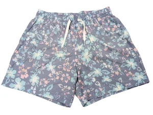 Chubbies 5,5" gefütterte Badehose Herren Medium Blumendruck Reißverschlusstasche Stretch Strand - Bild 1 von 12